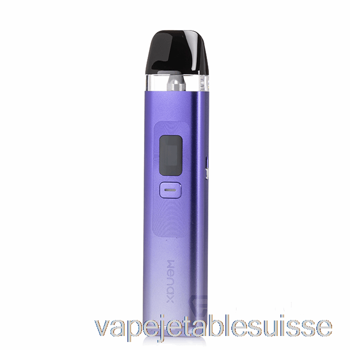 Vape Suisse Geek Vape Wenax Q 25w Pod Kit Dégradé Violet